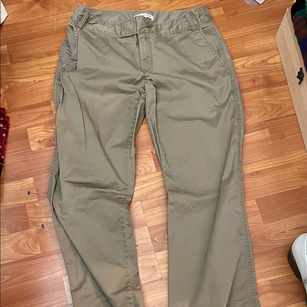 Women's Khaki Pants Banana Republic Stretch Size 6